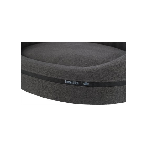 Trixie Hondenmand Citystyle Ovaal Home Edition Donkergrijs 65X55X24 CM