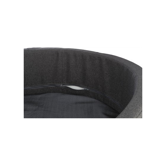 Trixie Hondenmand Citystyle Ovaal Home Edition Donkergrijs 65X55X24 CM
