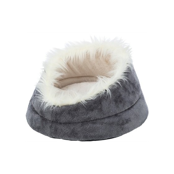 Trixie Hondenmand Minou Rond Soft Edition Grijs / Lichtgrijs  60X28X16 CM