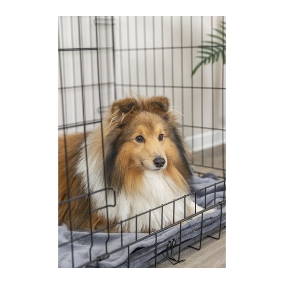 Trixie Home Kennel Zwart 93X62X69 CM