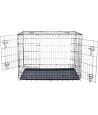 Trixie - Home Kennel Zwart, 78x55x62cm