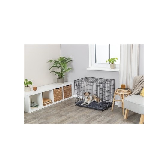 Trixie - Home Kennel Zwart, 78x55x62cm