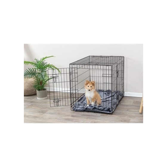 Trixie - Home Kennel Zwart, 78x55x62cm