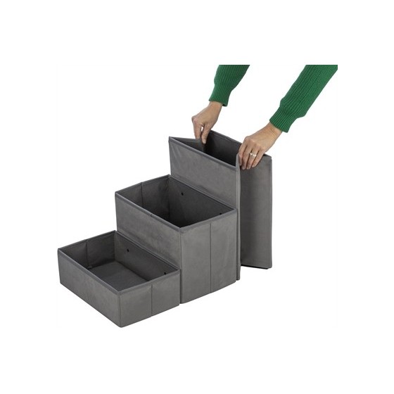 Trixie Hondenmand Huis Harvey Met Trap Grijs / Wit 154X60X60 CM