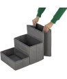 Trixie Hondenmand Huis Harvey Met Trap Grijs / Wit 154X60X60 CM