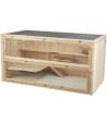 Trixie - Knaagdierenverblijf Muizen / Grote Hamsters Hout. 115x60x60cm