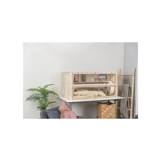 Trixie - Knaagdierenverblijf Muizen / Grote Hamsters Hout. 115x60x60cm
