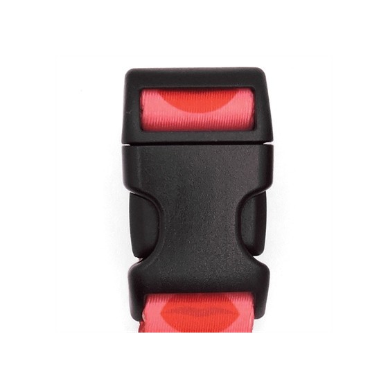 Morso Halsband Gerecycled Lipstick Roze 37-58X2,5 CM