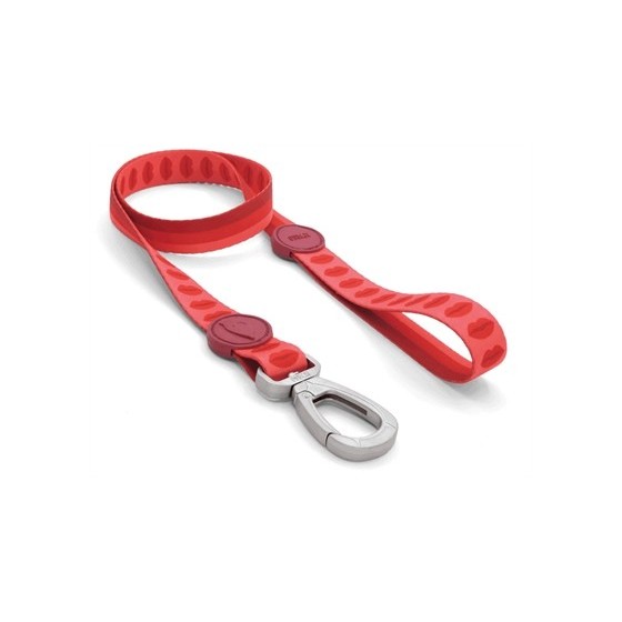 Morso Hondenriem Gerecycled Lipstick Roze 120X1,5 CM 6-20 KG