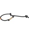 Trixie Hondenriem Be Nordic Retriever Zwart / Zand 170X0,8 CM