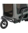Trixie Joggingkit Voor Fietskar 12804 Grijs / Salie