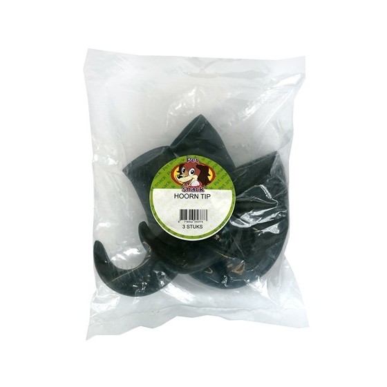Petsnack - Buffelhoorn. 3 stuks