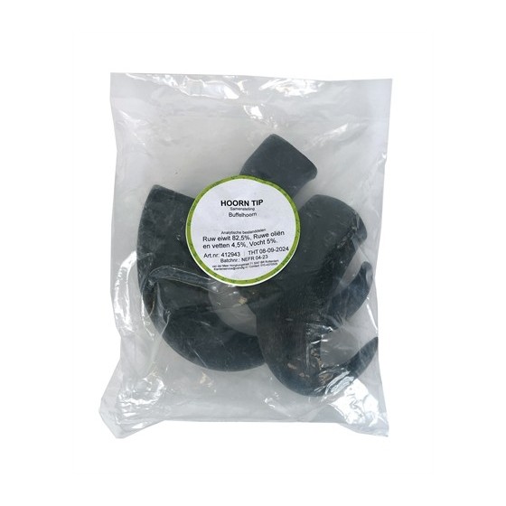 Petsnack - Buffelhoorn. 3 stuks