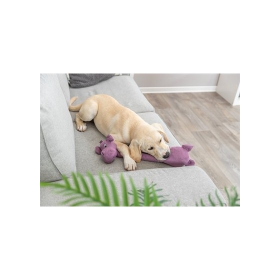 Trixie - Hondenspeelgoed Nijlpaard Stof, 50cm