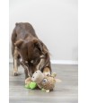 Trixie - Hondenspeelgoed Koe Pluche Touw. 50cm