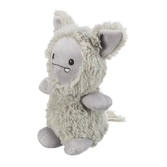 Trixie - Hondenspeelgoed Monster Pluche Grijs. 32cm 2st