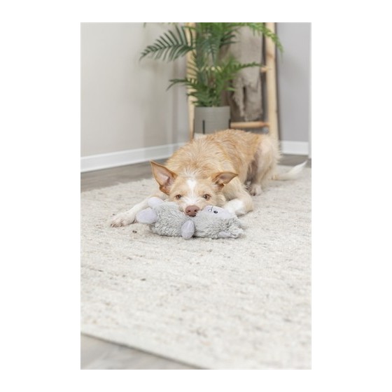 Trixie - Hondenspeelgoed Monster Pluche Grijs. 32cm 2st