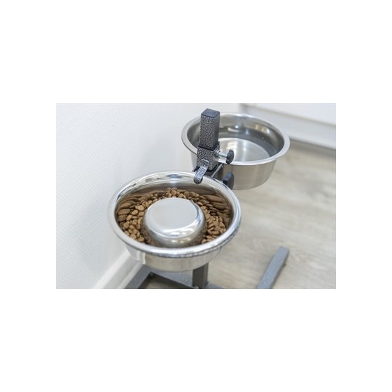Trixie Voerbak Hond Slow Feeding Rvs 17 CM