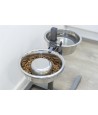 Trixie Voerbak Hond Slow Feeding Rvs 17 CM