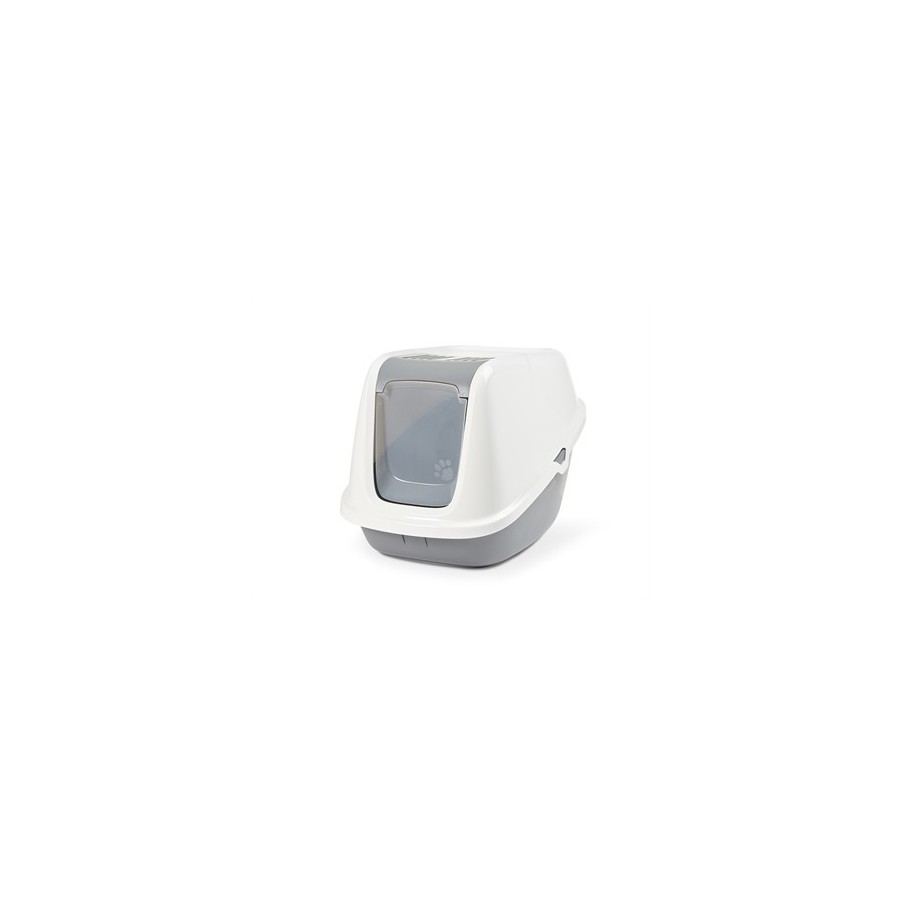 Savic Kattenbak Nestor Giant Wit / Lichtgrijs 75,5X56X55,5 CM