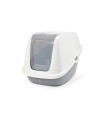 Savic Kattenbak Nestor Giant Wit / Lichtgrijs 75,5X56X55,5 CM