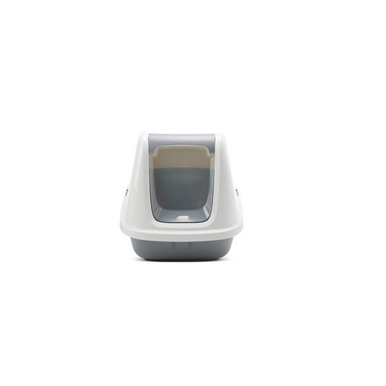 Savic Kattenbak Nestor Giant Wit / Lichtgrijs 75,5X56X55,5 CM