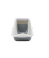 Savic Kattenbak Nestor Giant Wit / Lichtgrijs 75,5X56X55,5 CM