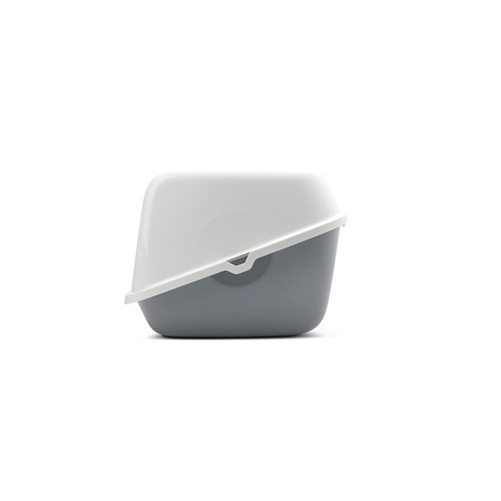 Savic Kattenbak Nestor Giant Wit / Lichtgrijs 75,5X56X55,5 CM