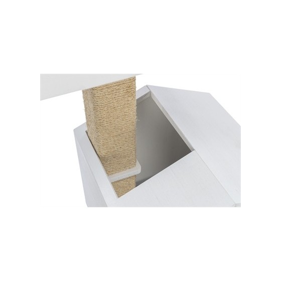 Trixie - Be Nordic Krabpaal Jonte Grijs / Wit, 38x38x115cm