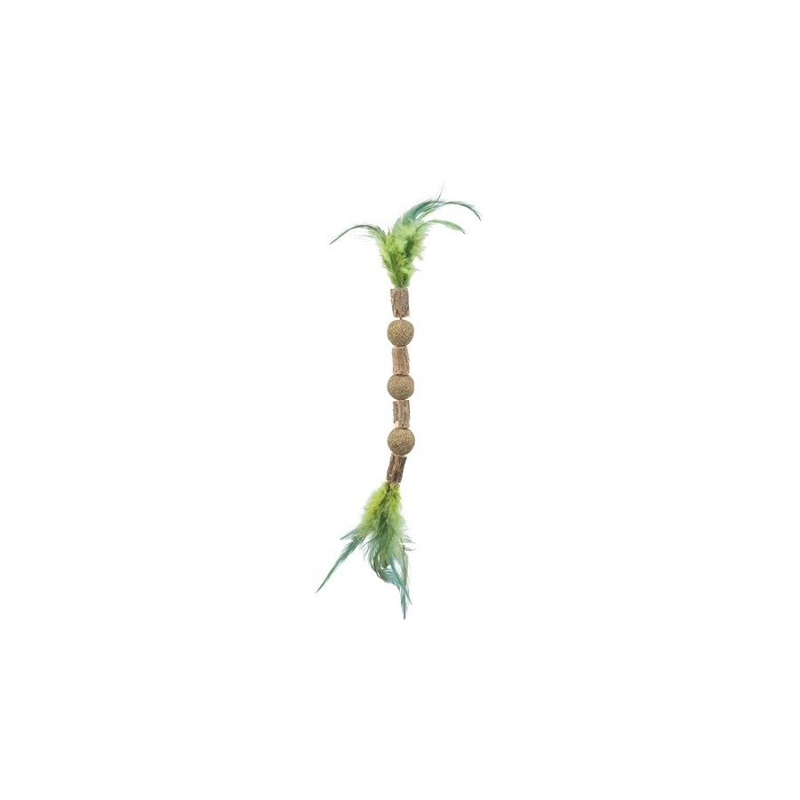 Trixie - Matatabi Ketting Catnip Voor Katten Met Veren. 38cm