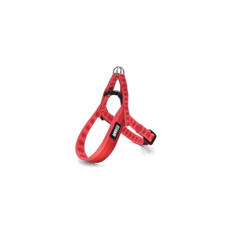 Morso Mini Hondentuig Verstelbaar Gerecycled Lipstick Roze 32-41X2,5 CM