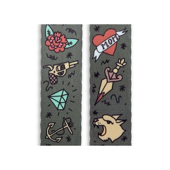 Morso Halsband Hond Gerecycled Ink Tank Groen 43-70X2,5 CM