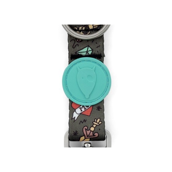 Morso Hondenriem Verstelbaar Gerecycled Ink Tank Groen 75-230X1,5 CM 4-20 KG