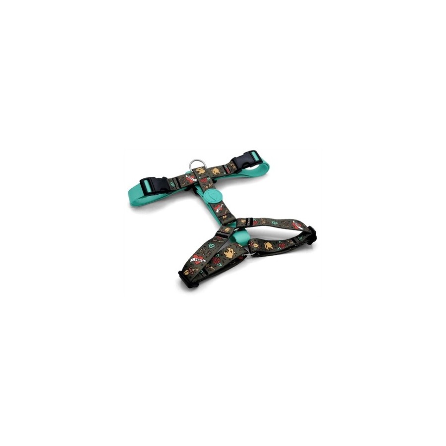 Morso Hondentuig H-Tuig Gerecycled Ink Tank Groen 50-70X1,5 CM