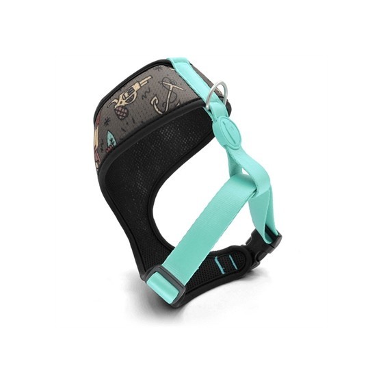 Morso Hondentuig Body Mesh Gerecycled Ink Tank Groen 30-35 CM