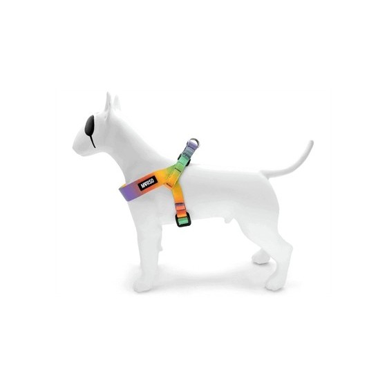 Morso Mini Hondentuig Verstelbaar Gerecycled Spring Blossom 29-38X2,5 CM