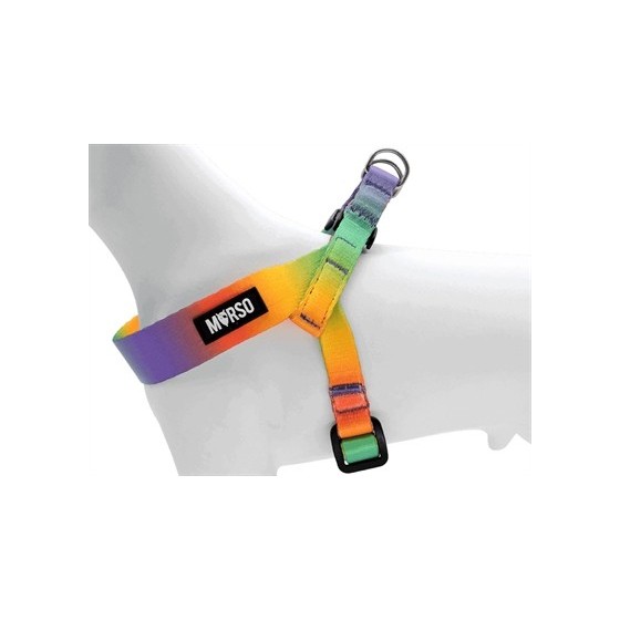 Morso Mini Hondentuig Verstelbaar Gerecycled Spring Blossom 29-38X2,5 CM