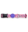 Morso Halsband Hond Gerecycled Sweet Tweet Roze 30-42X1,5 CM