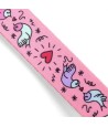 Morso Halsband Hond Gerecycled Sweet Tweet Roze 37-58X2,5 CM