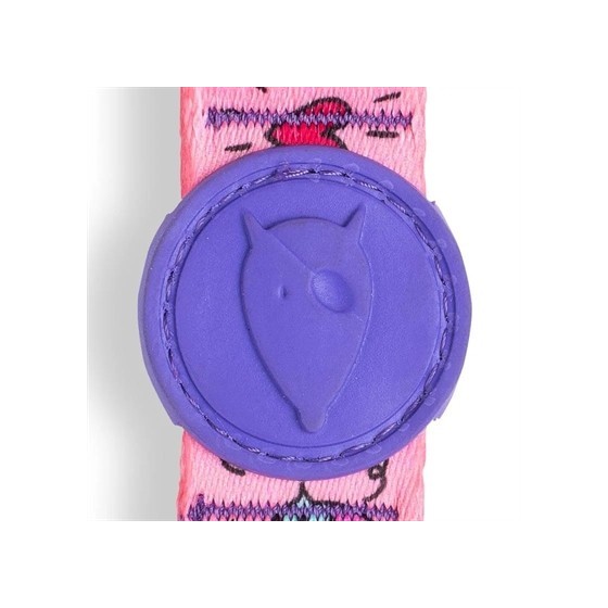 Morso Halsband Hond Gerecycled Sweet Tweet Roze 43-70X2,5 CM