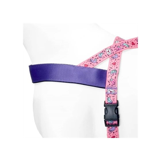 Morso Norwegian Hondentuig Gerecycled Sweet Tweet Roze 69-86X63 CM