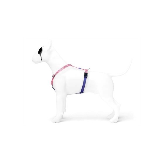 Morso Hondentuig H-Tuig Gerecycled Sweet Tweet Roze 40-55X1,5 CM