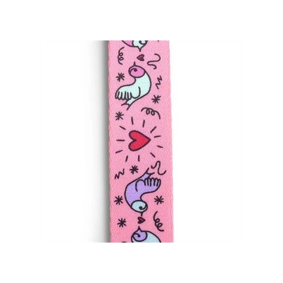 Morso Hondentuig H-Tuig Gerecycled Sweet Tweet Roze 70-100X2,5 CM