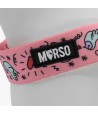 Morso Mini Hondentuig Verstelbaar Gerecycled Sweet Tweet Roze 29-38X2,5 CM