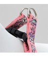 Morso Mini Hondentuig Verstelbaar Gerecycled Sweet Tweet Roze 29-38X2,5 CM