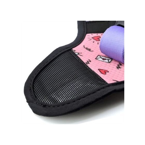 Morso Hondentuig Body Mesh Gerecycled Sweet Tweet Roze 35-40 CM