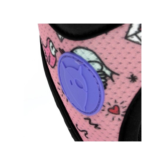 Morso Hondentuig Body Mesh Gerecycled Sweet Tweet Roze 40-45 CM