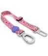 Morso Honden Autogordel Gerecycled Sweet Tweet Roze 40-65X1,5 CM TOT 4 KG