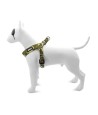 Morso Mini Hondentuig Verstelbaar Gerecycled Full Metal Dog Bruin 24-32X1,5 CM