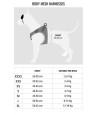 Morso Hondentuig Body Mesh Gerecycled Full Metal Dog Bruin 50-56 CM
